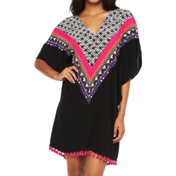 Trina Turk Tanzania swim cover up small - Picture 7 of 8
